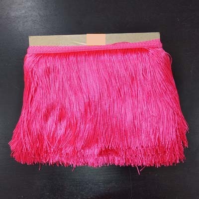 Vágott végű neon színű rojt 20 cm  hosszú